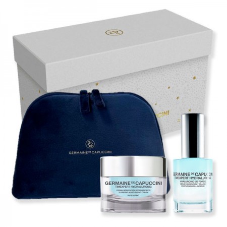 Pack Navidad Crema Rich Timexpert Hydraluronic Germaine de Capuccini cococrem
