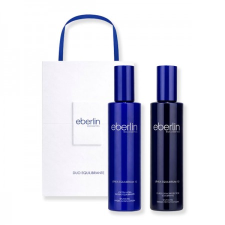 Dúo Equilibrante Equilibrium 10 Eberlin 300 ml pack limpieza facial
