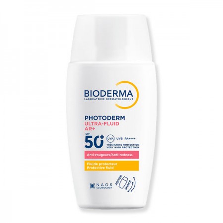 Photoderm AR+ Ultra-Fluid SPF 50+ Bioderma protector solar facial antirojeces