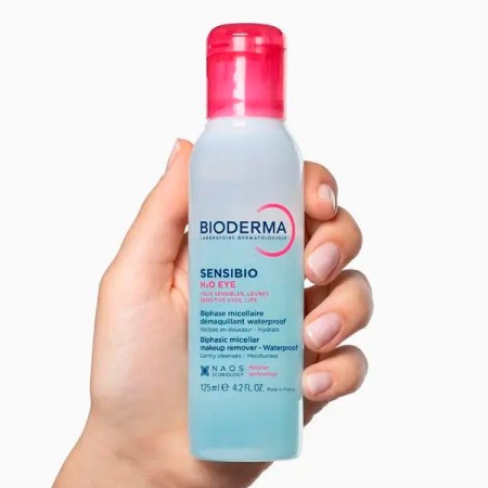 Sensibio H2O Eye Bioderma desmaquillante de ojos para piel sensible