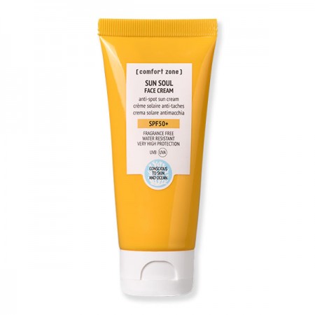 Face Cream SPF50+ Sun Soul Comfort Zone crema solar facial