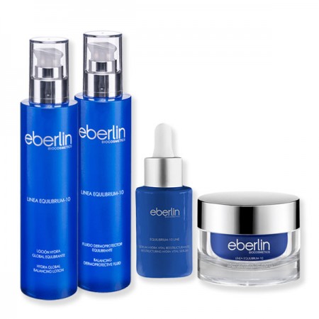 Pack Equilibrante Eberlin rutina facial completa piel equilibrada