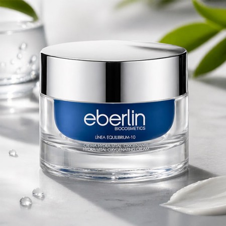 Crema facial Eberlin piel equilibrada y revitalizada