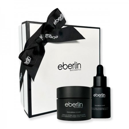 Pack Navidad Equilibrium Eberlin sérum y crema tratamiento facial equilibrante