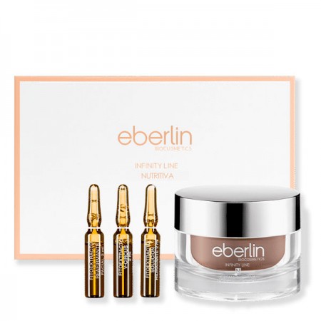 Kit Infinity Nutritiva Eberlin crema y ampollas