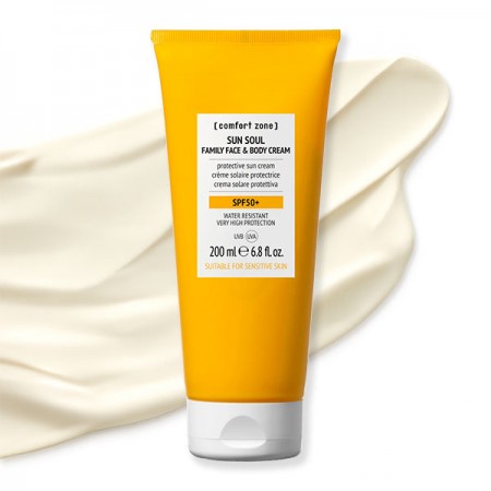 Family Face & Body Cream SPF50 Sun Soul Comfort Zone crema solar rostro y cuerpo