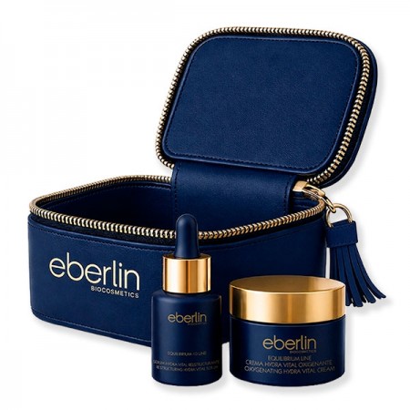Pack Navidad Equilibrium Eberlin sérum y crema tratamiento facial equilibrante
