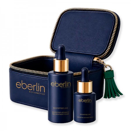 Pack Exopeptide Advanced Eberlin con toner, serum y joyero