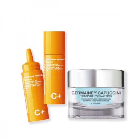 Pack Crema Soft Timexpert Hydraluronic de Germaine de Capuccini cococrem