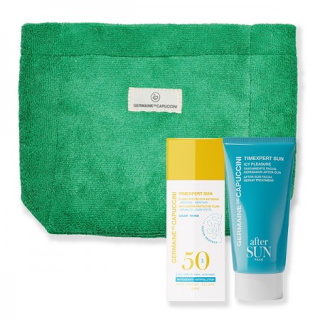 Neceser Solar Fluido Color SPF50 Timexpert Sun Germaine de Capuccini